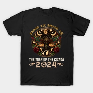 Cicada 2024 Brood Xix Brood Xiii Year Of The Cicada T-Shirt